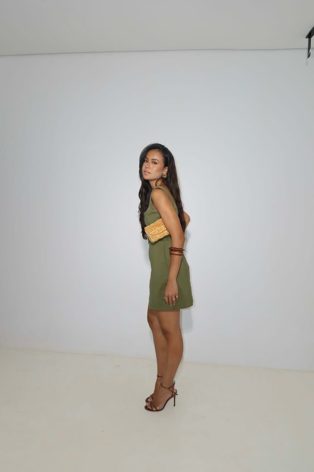 Imagem de Macaquinho Alfaiataria Verde Olívia